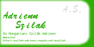 adrienn szilak business card