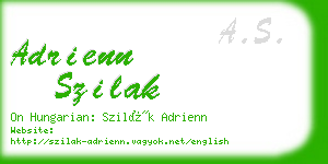 adrienn szilak business card